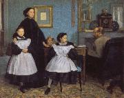 Edgar Degas The Belleli Family oil painting on canvas